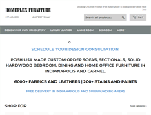 Tablet Screenshot of homeplexfurniture.com